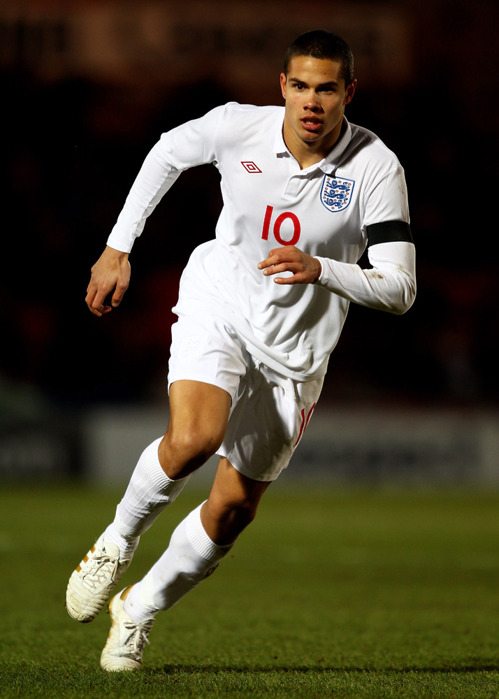 Jack Rodwell on England Under-21s duty